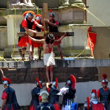 Cruzifixion of Jesus in Uruapan